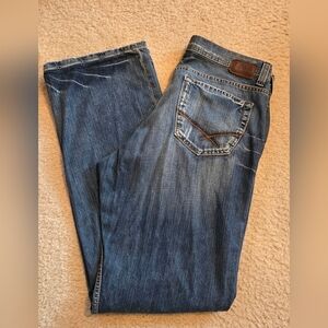 BKE Men's Straight Jeans - Dark Blue